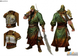 关羽霸气图片,威震华夏的武圣风采