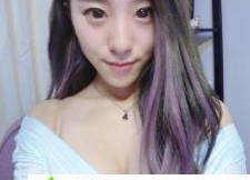 女主播现实照片,真实与虚拟的交织